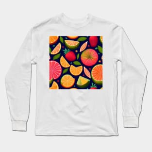 Strawberry Orange Long Sleeve T-Shirt